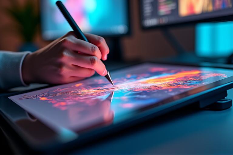 Arte digitale tavoletta grafica